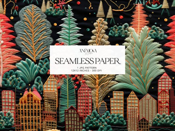 Night Christmas Embroidery Paper: A Designer’s Holiday Review
