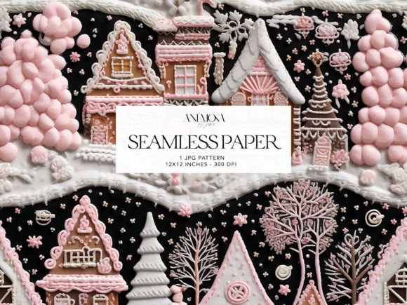 Pink Gingerbread House Embroidery Review
