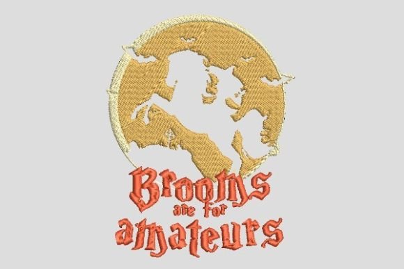 Review: Brooms Are for Amateurs Halloween Embroidery
