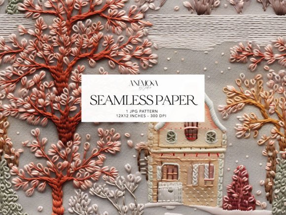 Review: Christmas Village Embroidery Paper for Sweatshirts