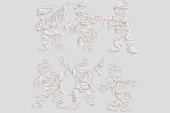 Review: Dancing Mummy Halloween Embroidery File for Boutiques