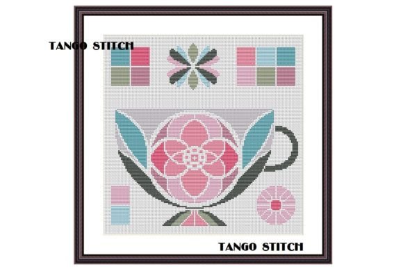 Review: Flower Cup Cross Stitch Hand Embroidery