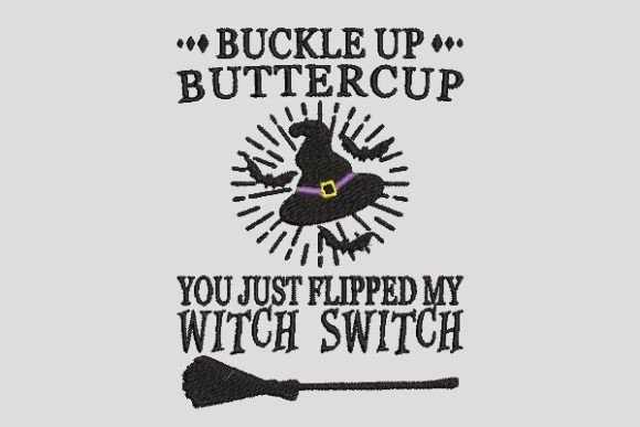 Review: You Just Flipped My Witch Switch Embroidery