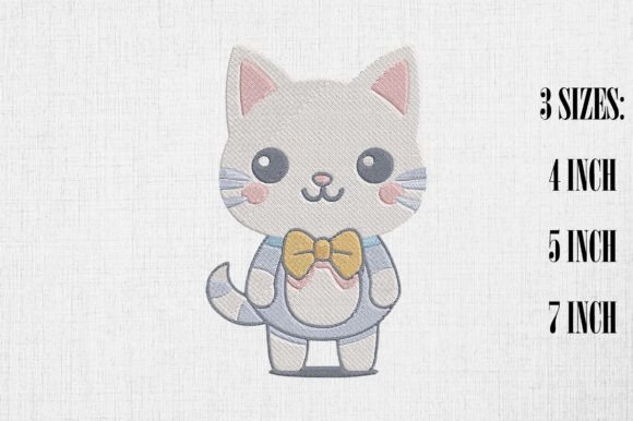 Reviewing Cute Kitty Cat Embroidery for Holiday Sales
