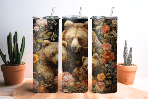Reviewing Embroidery Bear Tumbler Wrap for Stitchers
