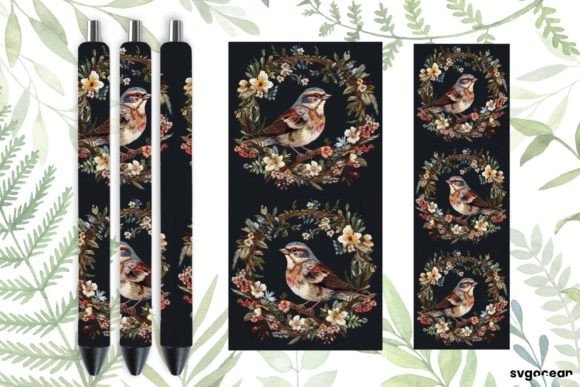 Reviewing Embroidery Sparrow Pen Wraps Sublimation