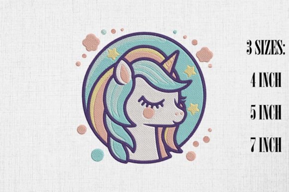 Reviewing the Cute Kawaii Unicorn Embroidery Design
